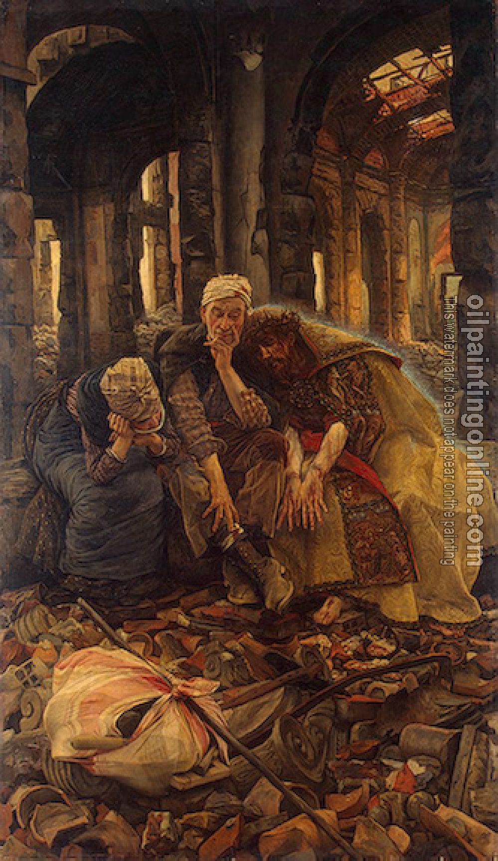 Tissot, James - Inner Voices, Christ Consoling the Wanderers